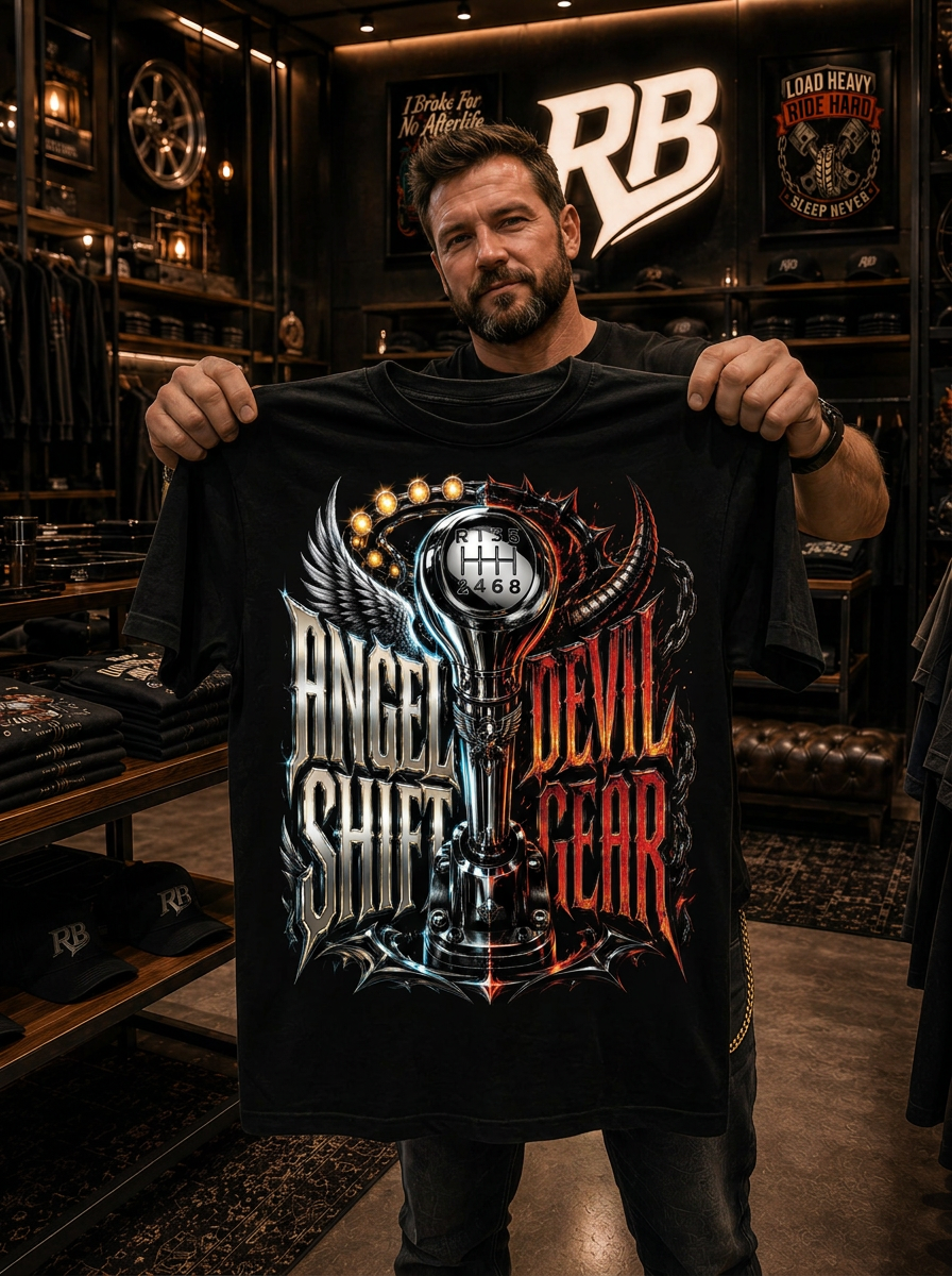 Angel Shift Hell Gear - Tee Front