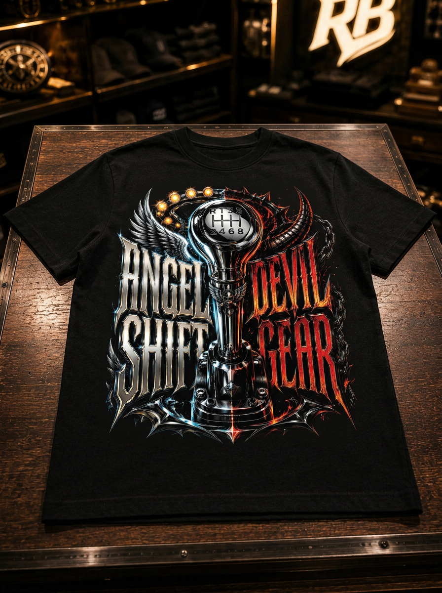 Angel Shift Hell Gear - Tee Front
