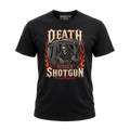 Death Rides Shotgun – Tee Front