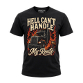 Hell Can’t Handle My Route - Tee Front