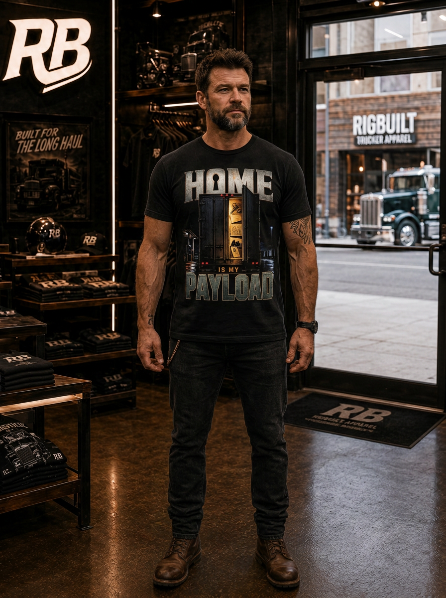 Home Is My Payload - Tee Front