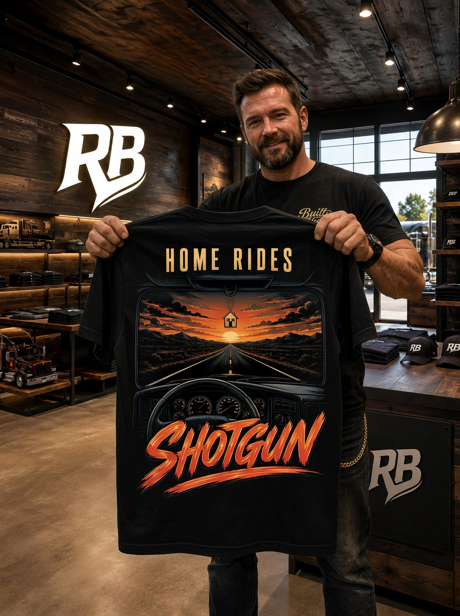 Home Rides Shotgun - Tee Back