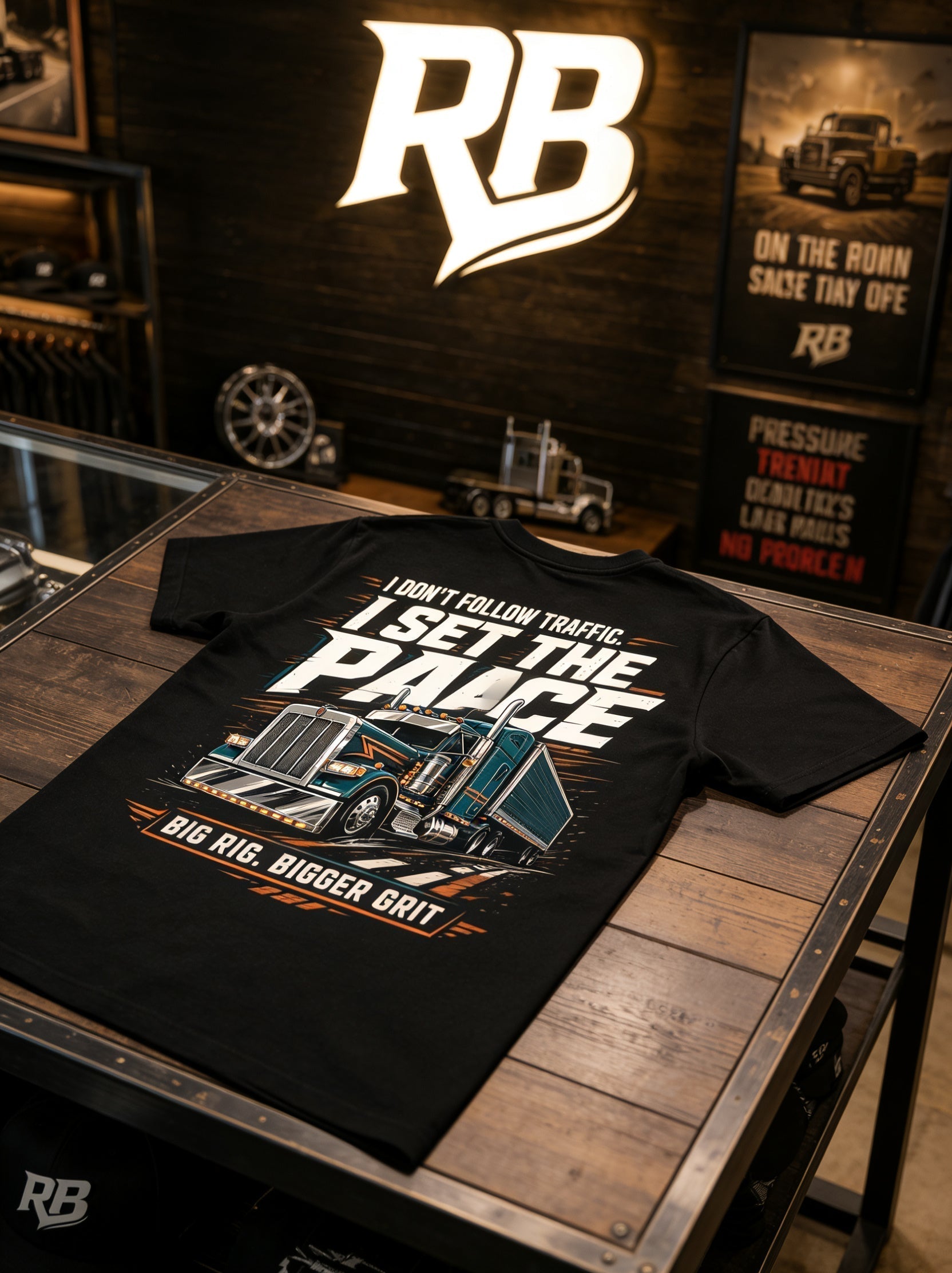 I Don’t Follow Traffic I Set The Pace – Tee Back