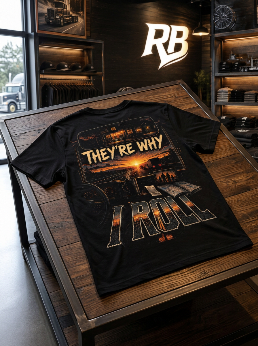 They’re Why I Roll - Tee Front Back