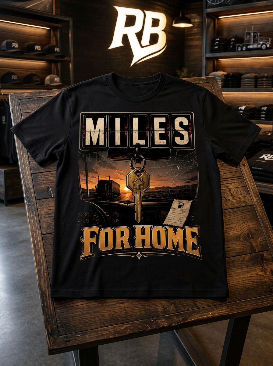 Miles For Home - Tee Front