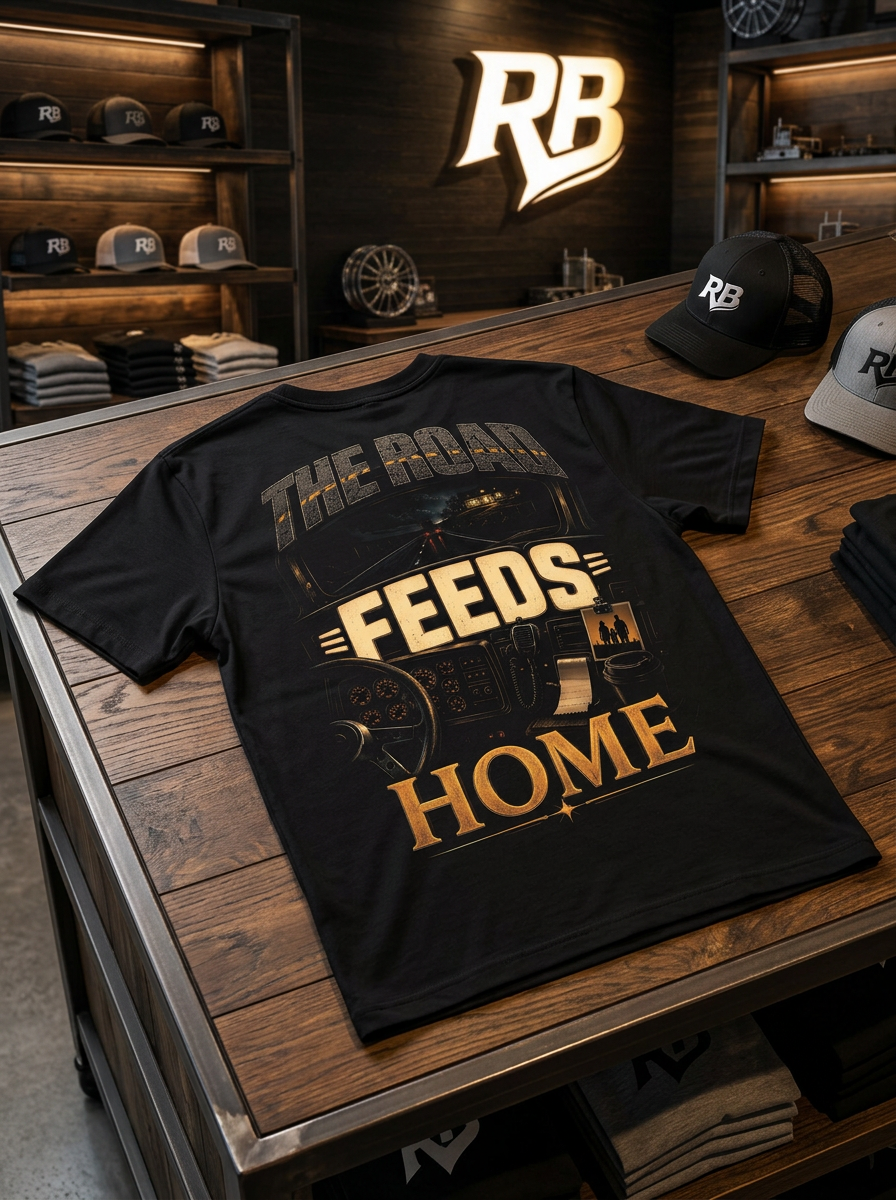 The Road Feeds Home - Tee Back