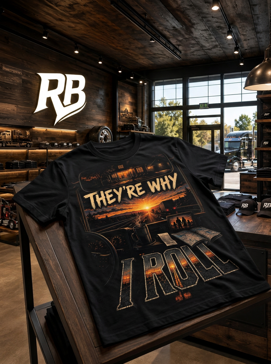 They’re Why I Roll - Tee Front
