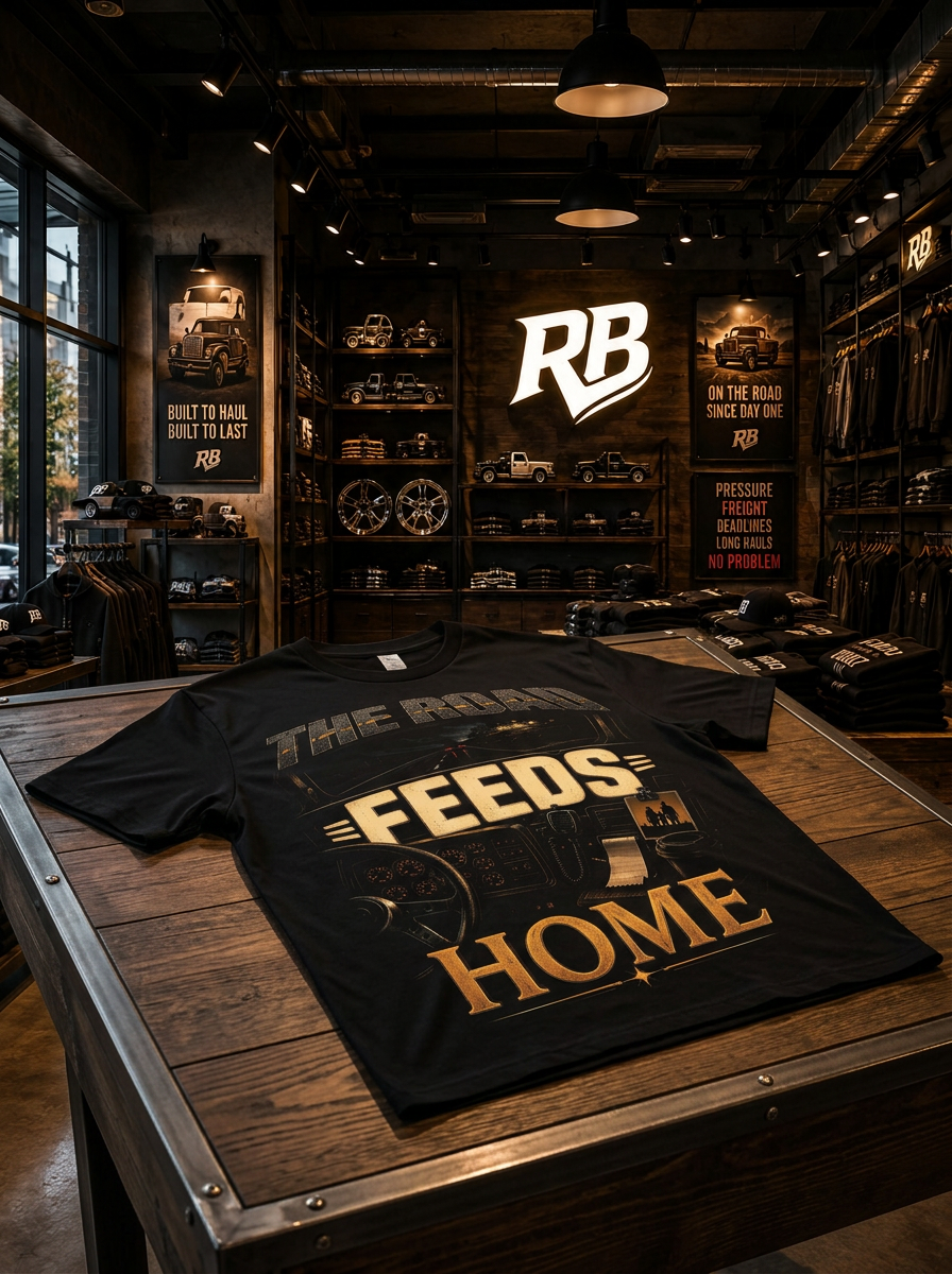 The Road Feeds Home - Tee Front