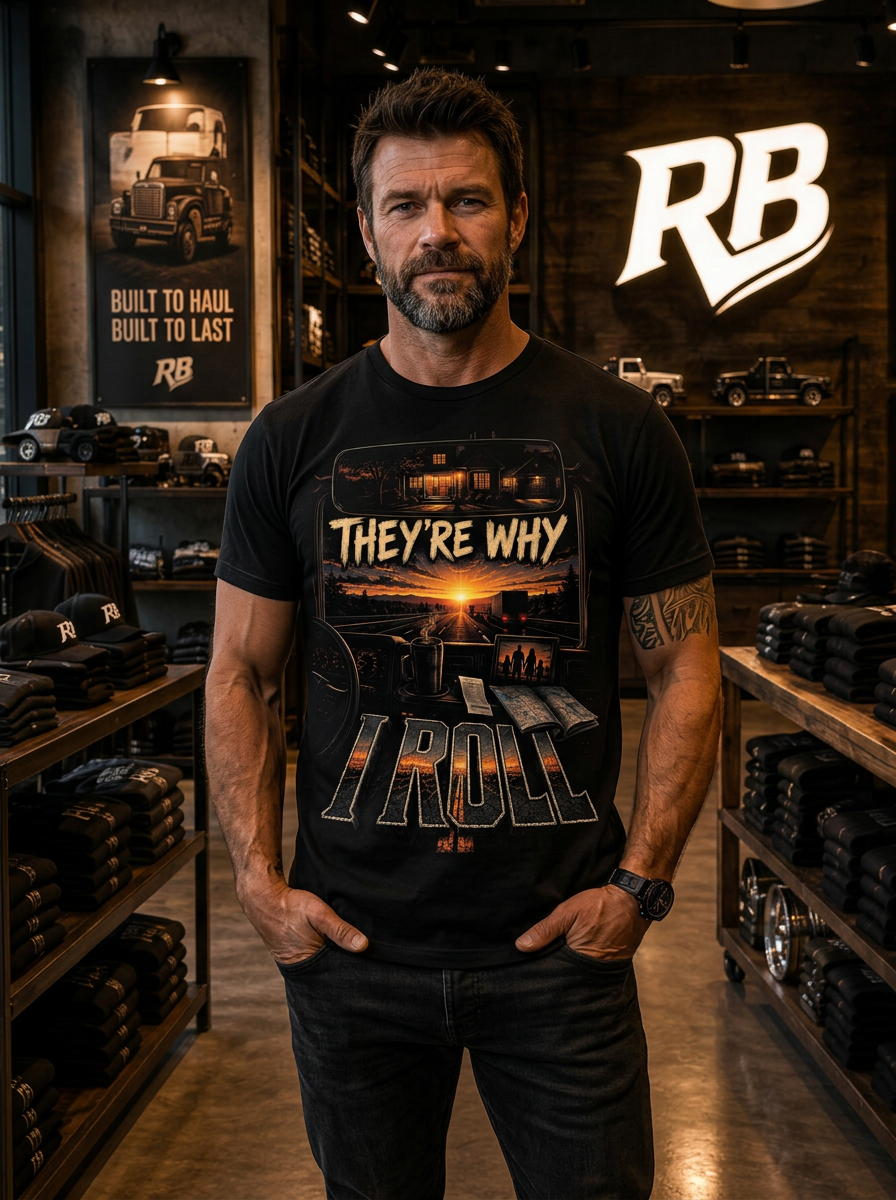 They’re Why I Roll - Tee Front