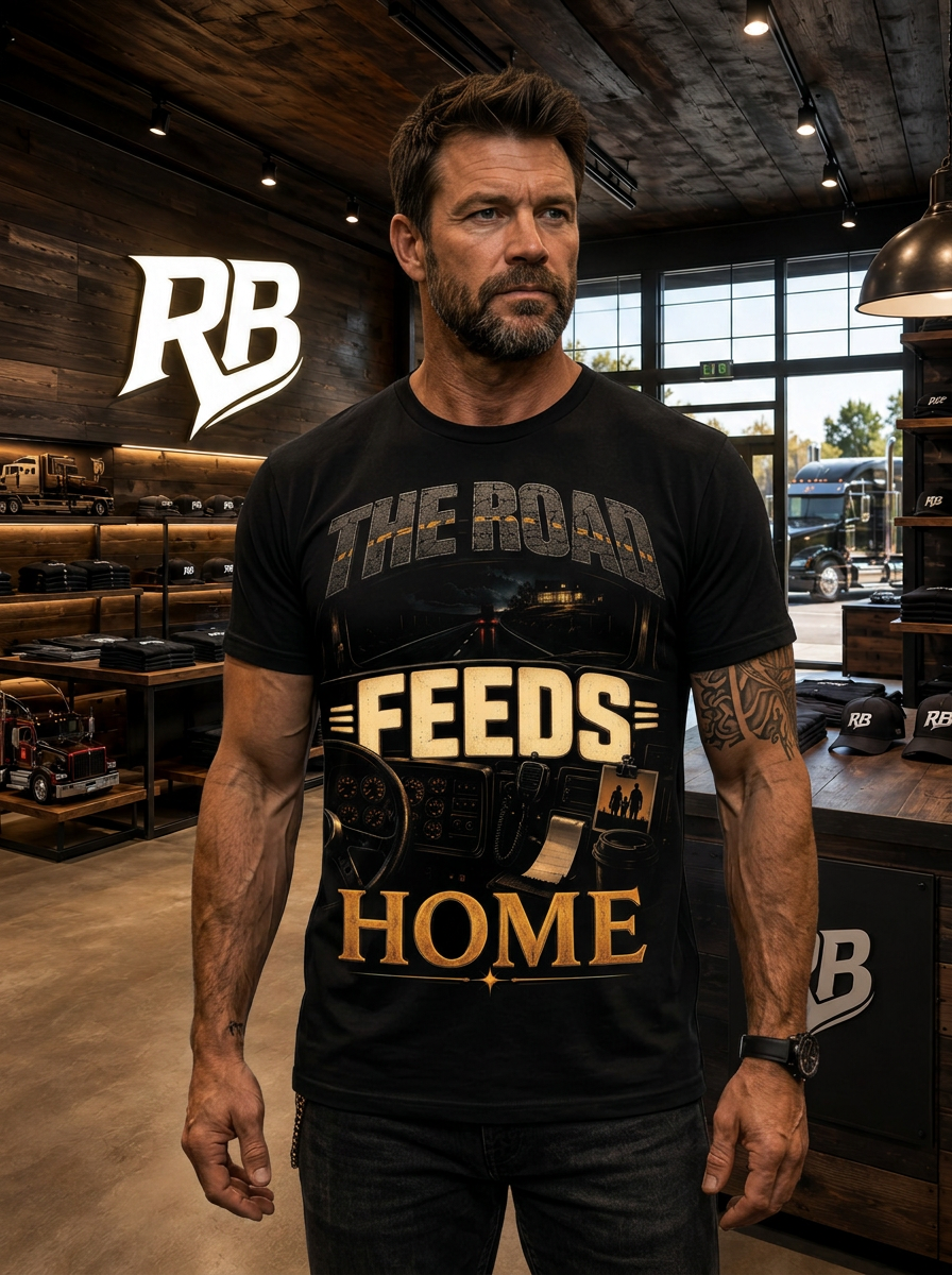 The Road Feeds Home - Tee Front