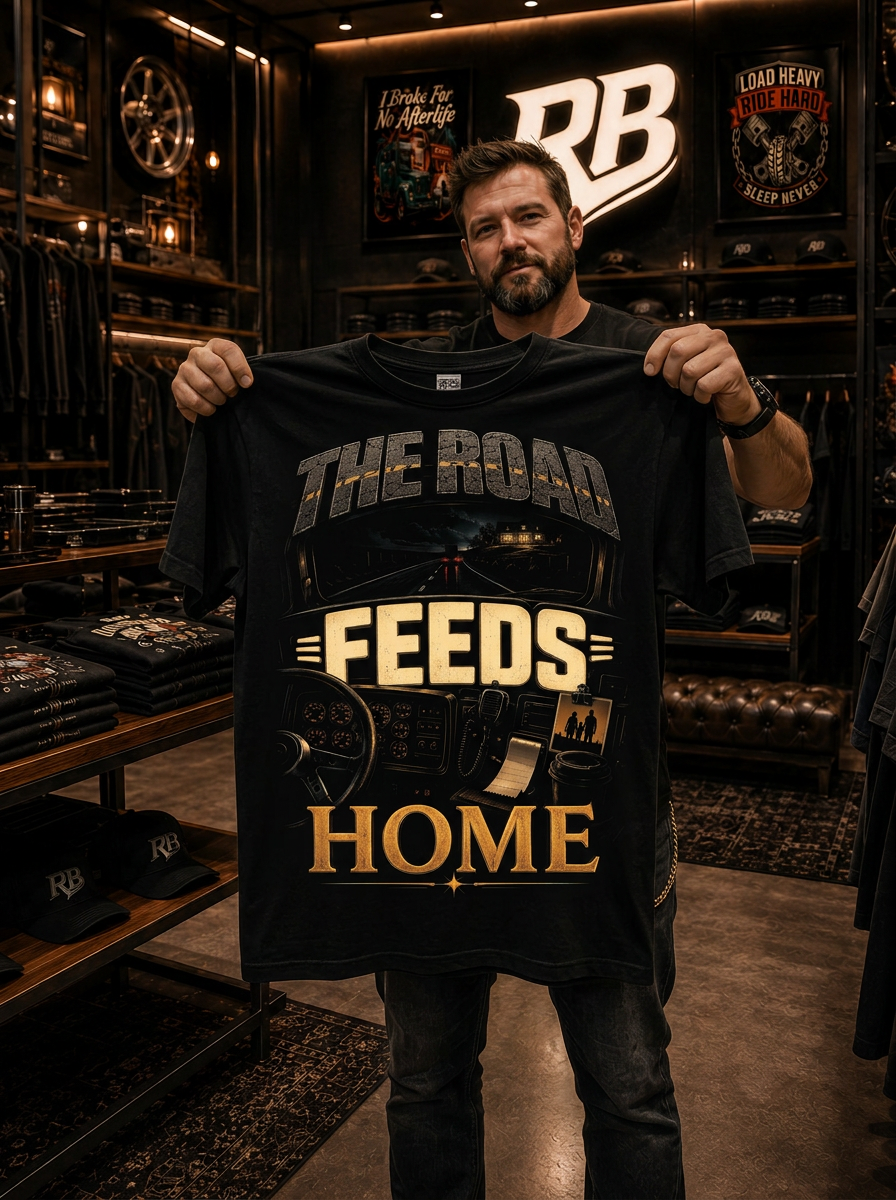 The Road Feeds Home - Tee Front