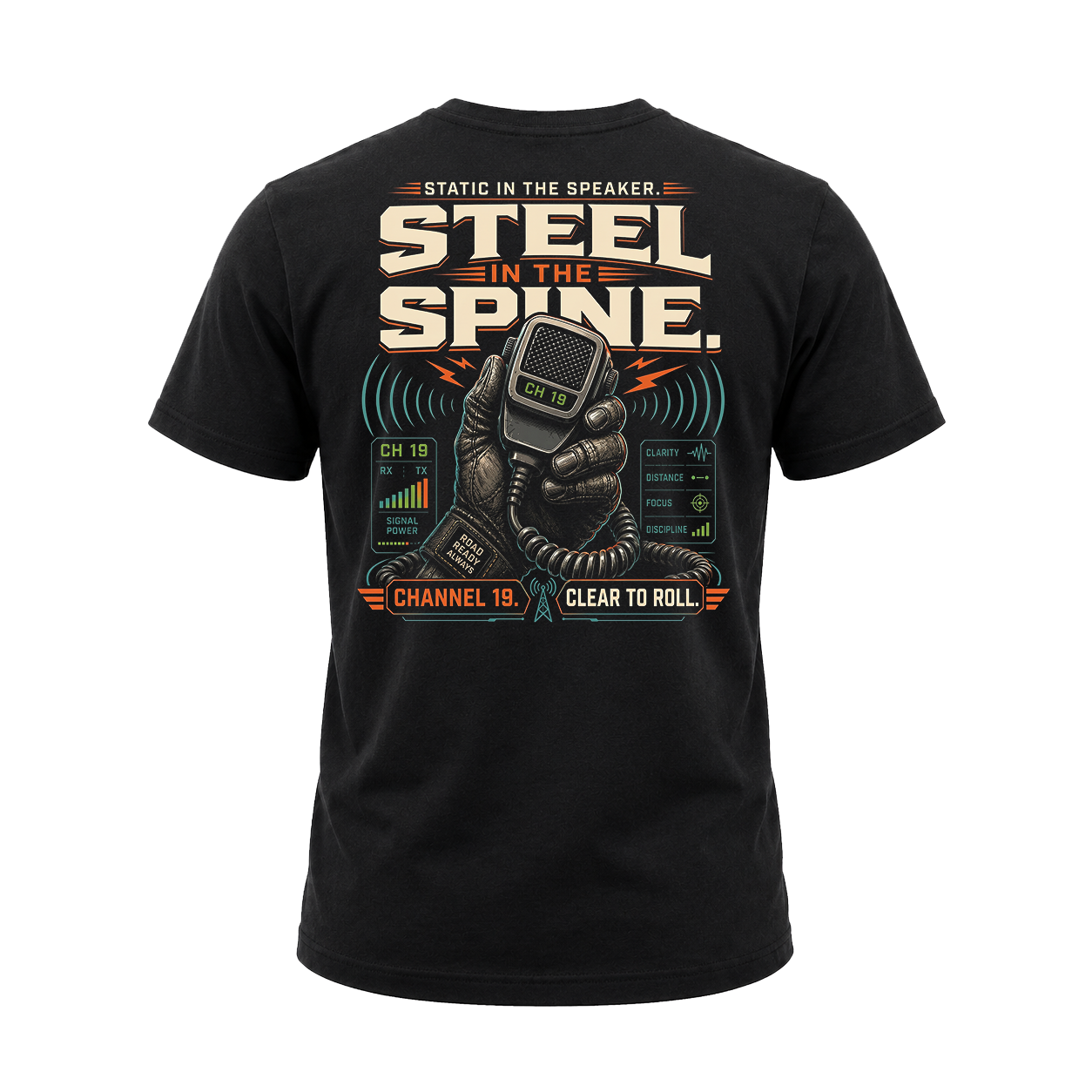 Steel In The Spine – Tee Back