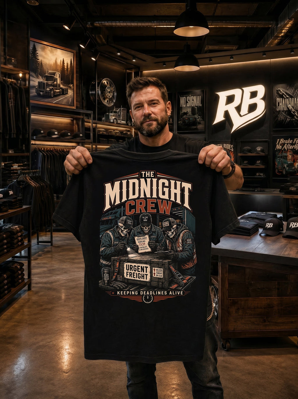 The Midnight Crew – Tee Back