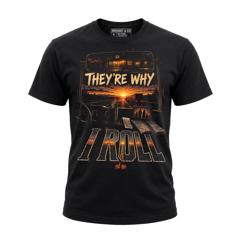 They’re Why I Roll - Tee Front