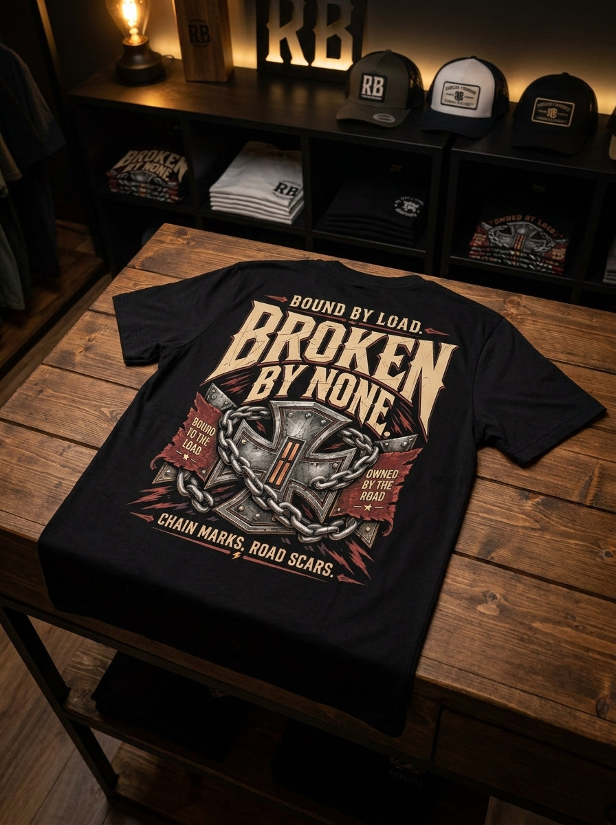 Broken By None - Tee Front Back