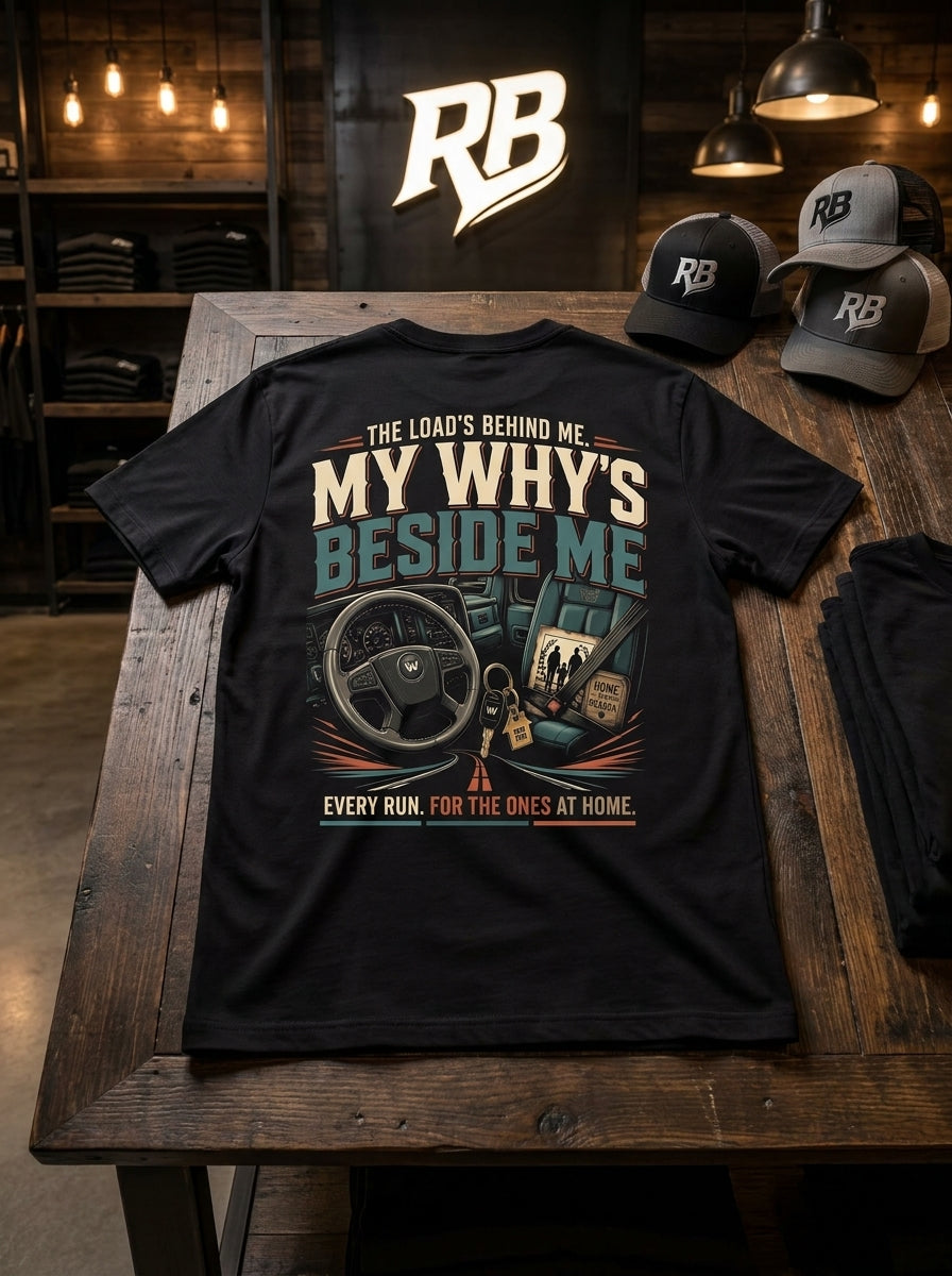 My Why’s Beside Me – Tee Front Back