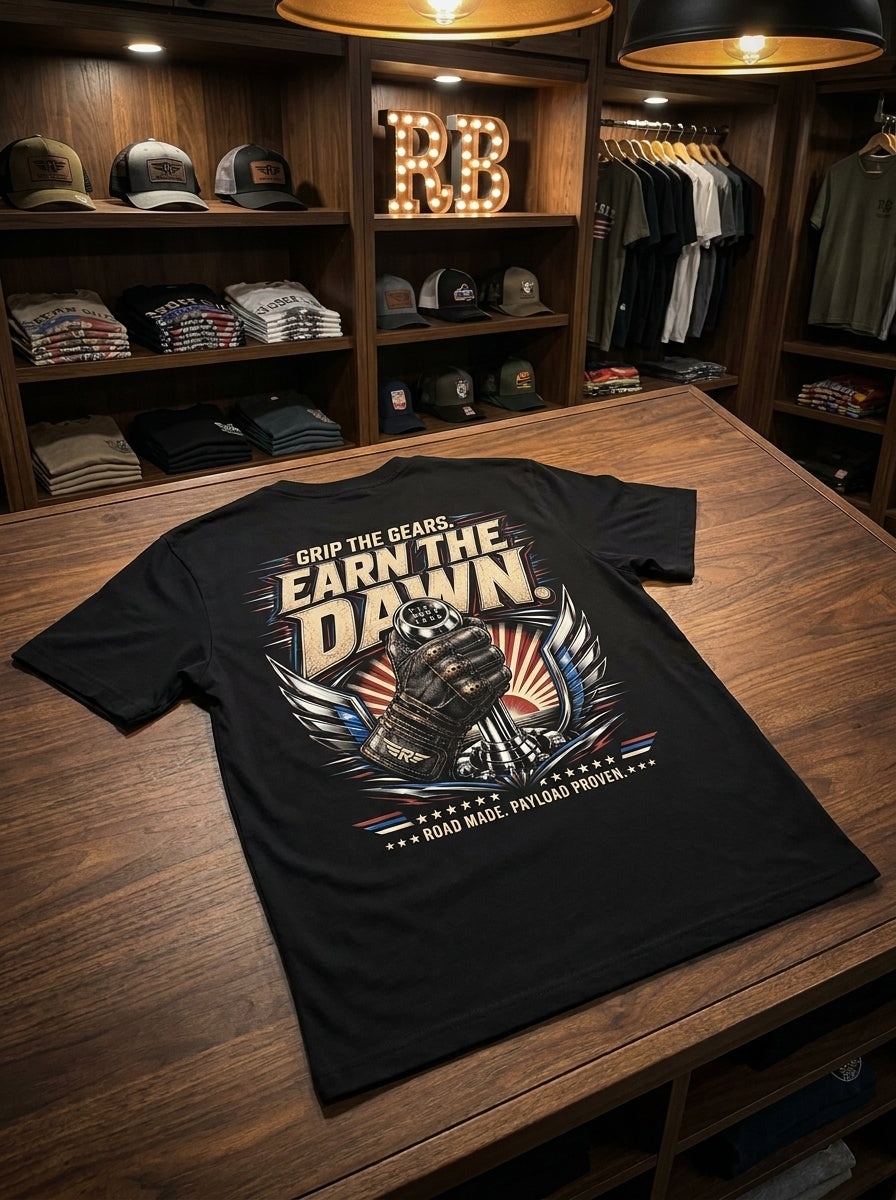 Earn The Dawn – Tee Front Back