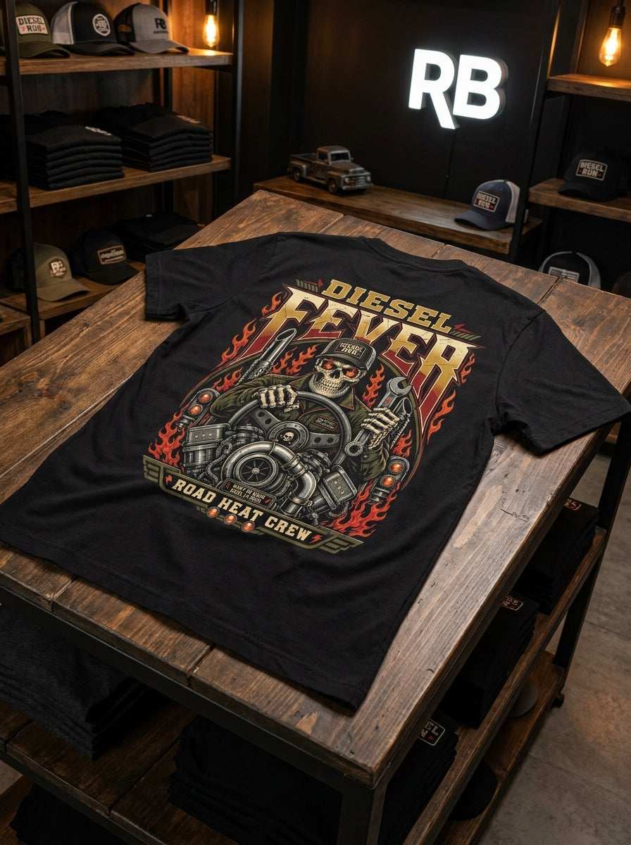 Diesel Fever - Tee Front Back