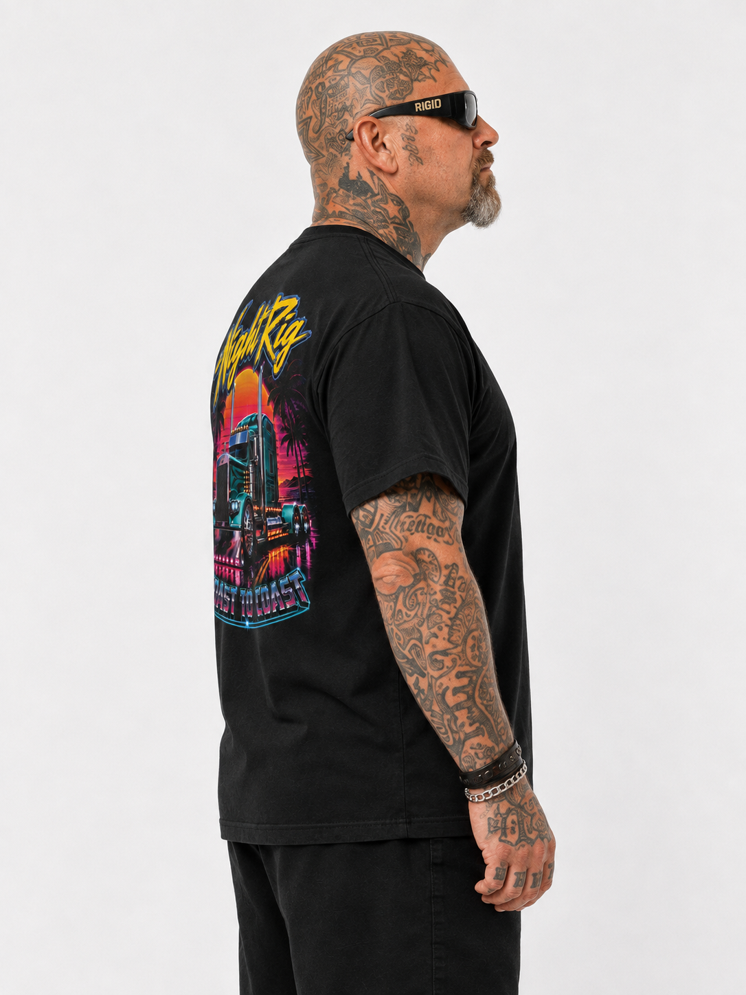 Night Rig. Coast To Coast - Tee Back