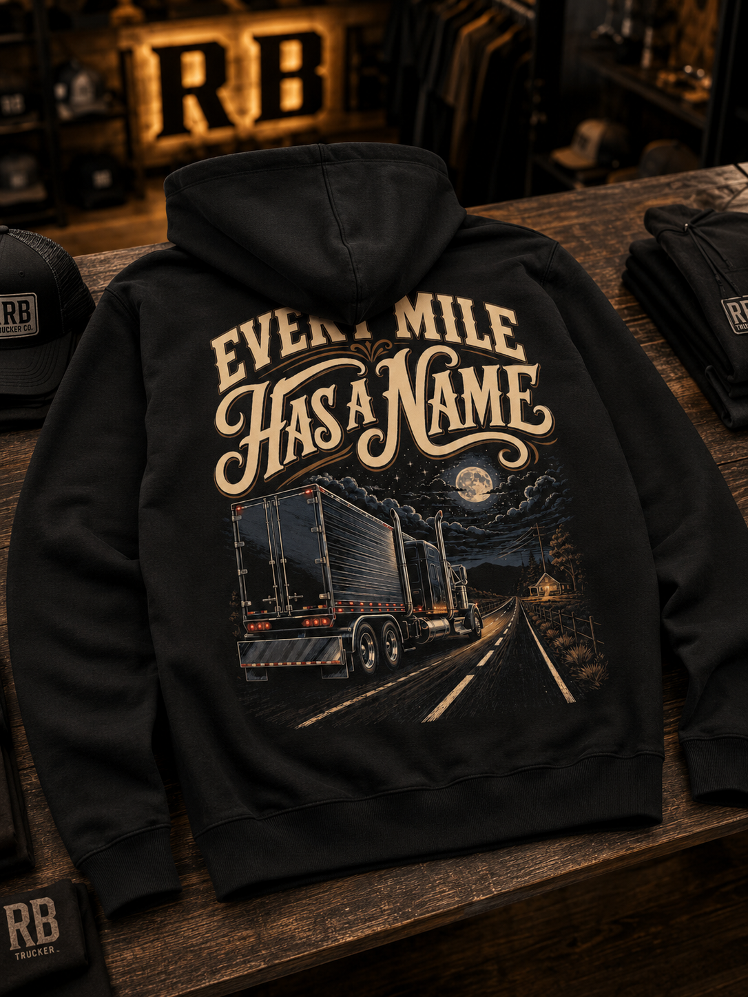 Every Mile Has A Name V2 – Hoodie