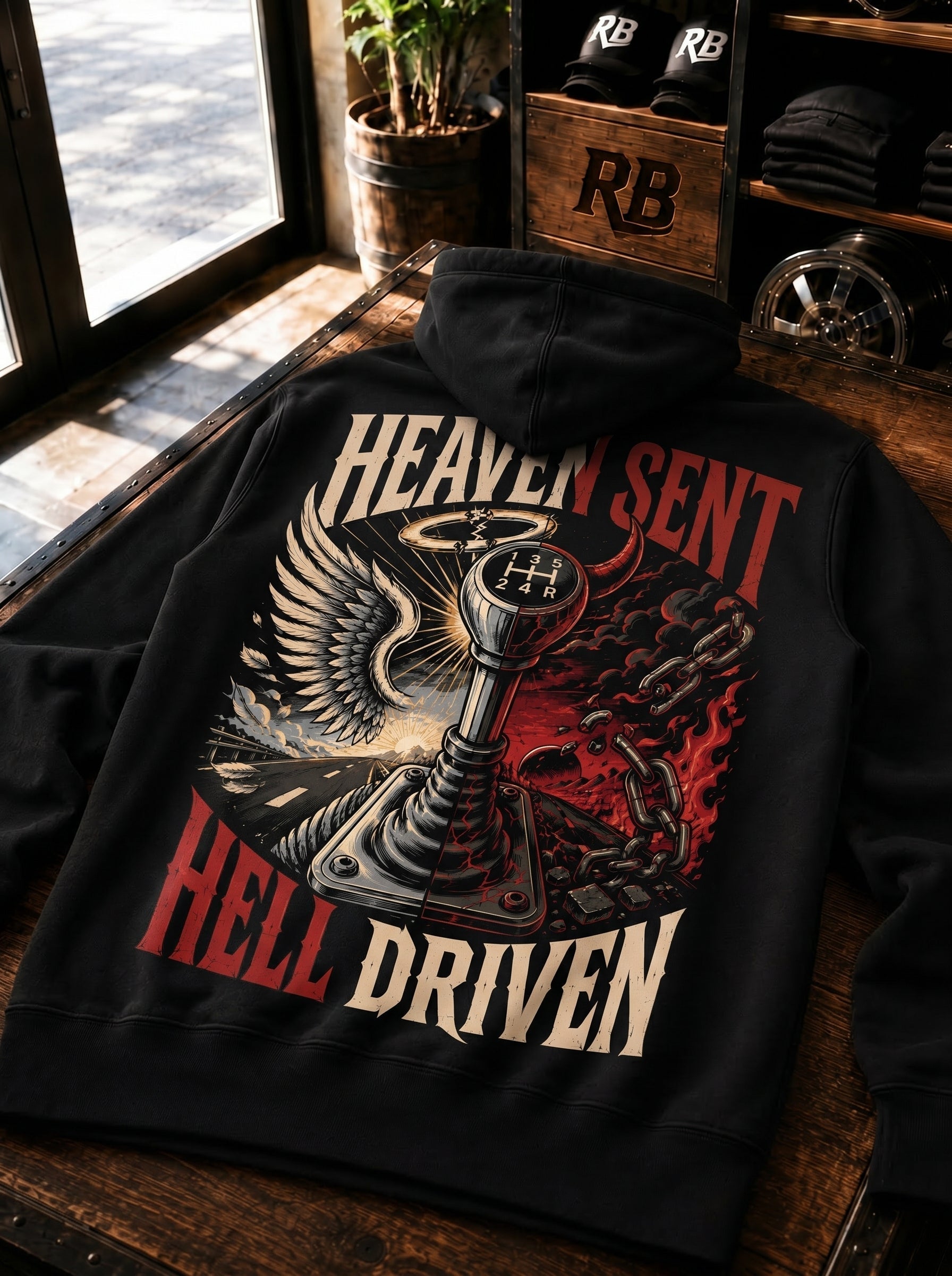 Heaven Sent Hell Driven - Hoodie