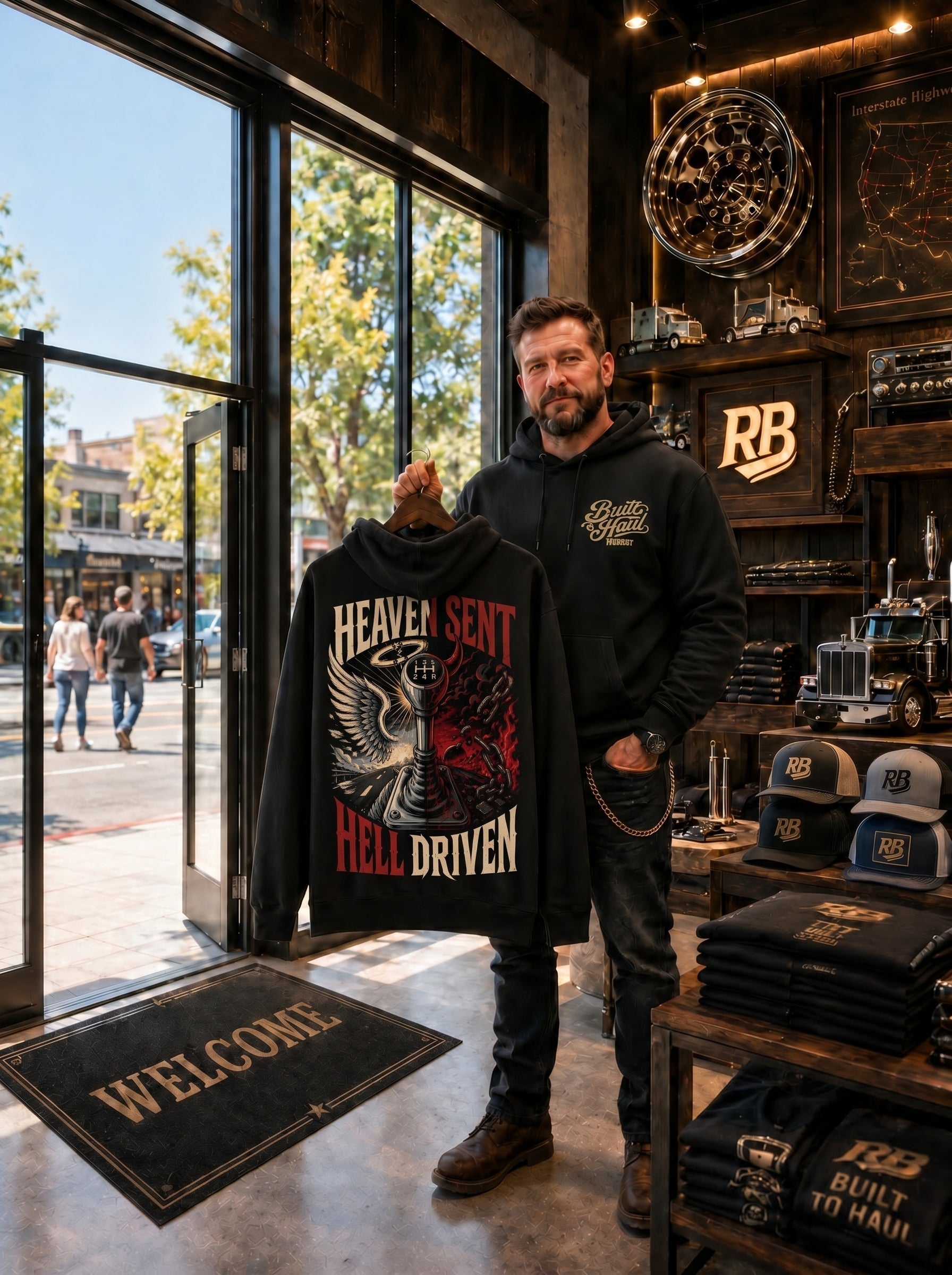 Heaven Sent Hell Driven - Hoodie