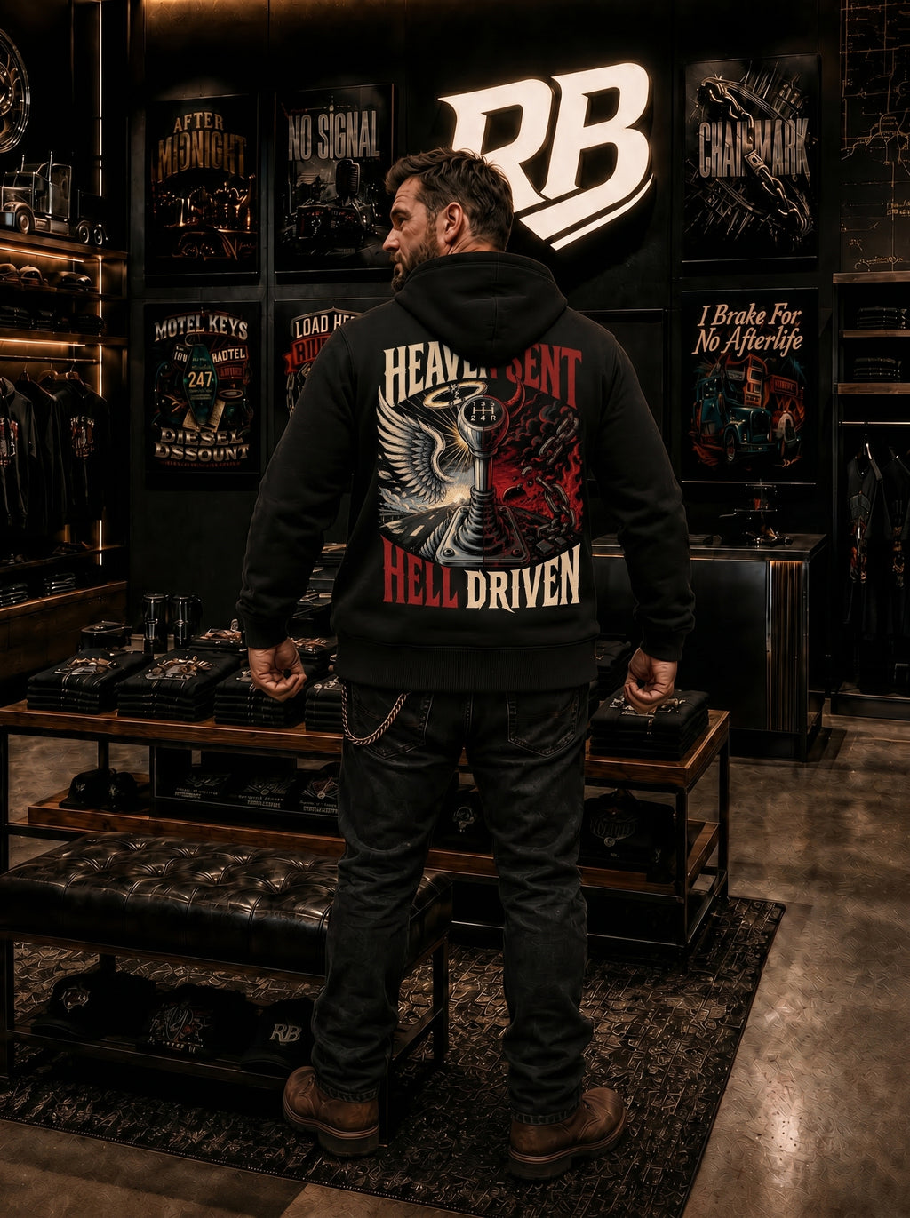Heaven Sent Hell Driven - Hoodie