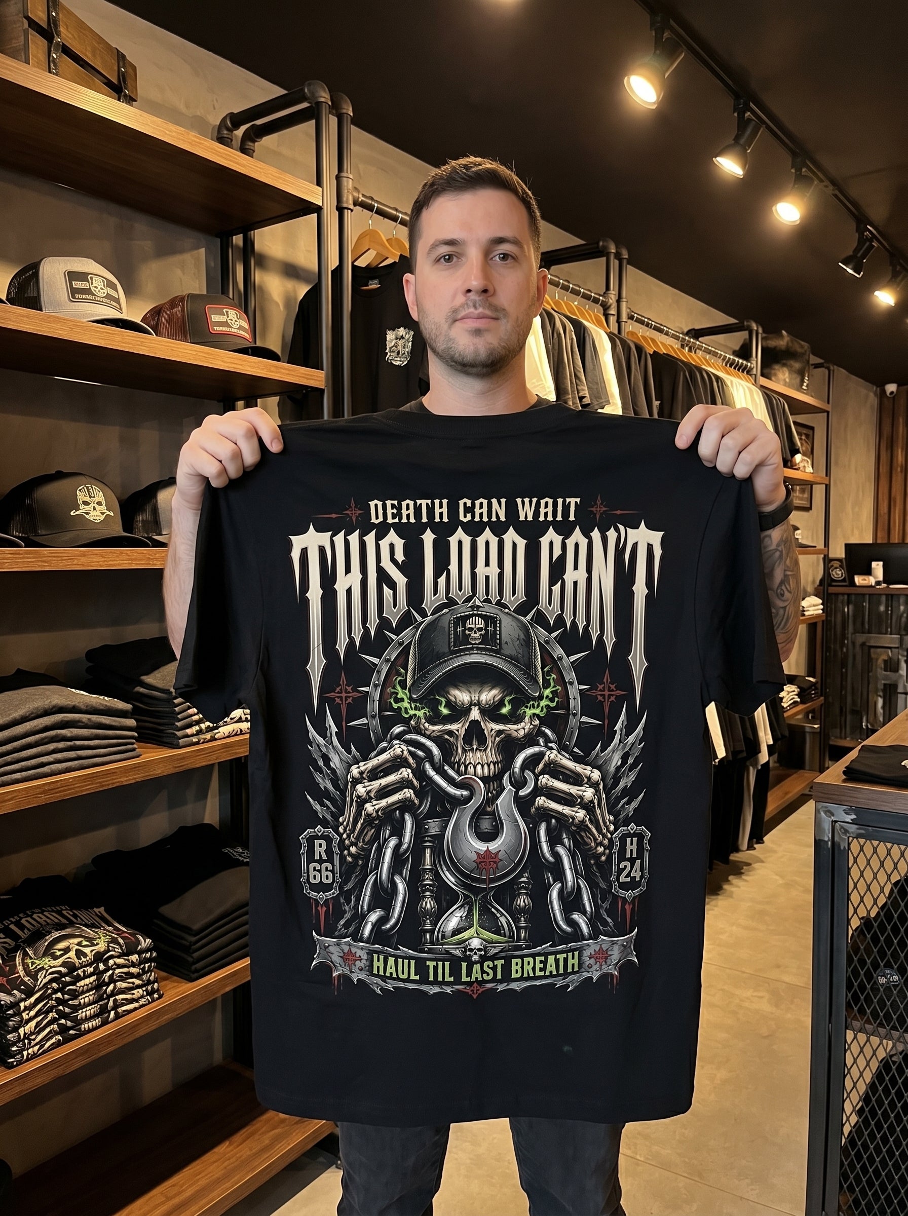 Death Can Wait This Load Can’t - Tee Back
