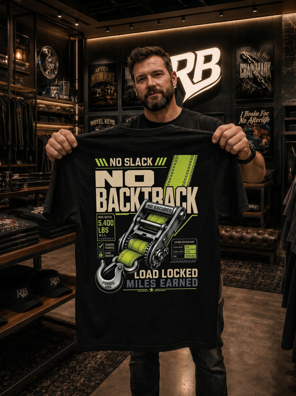 No Backtrack - Premium Tee New