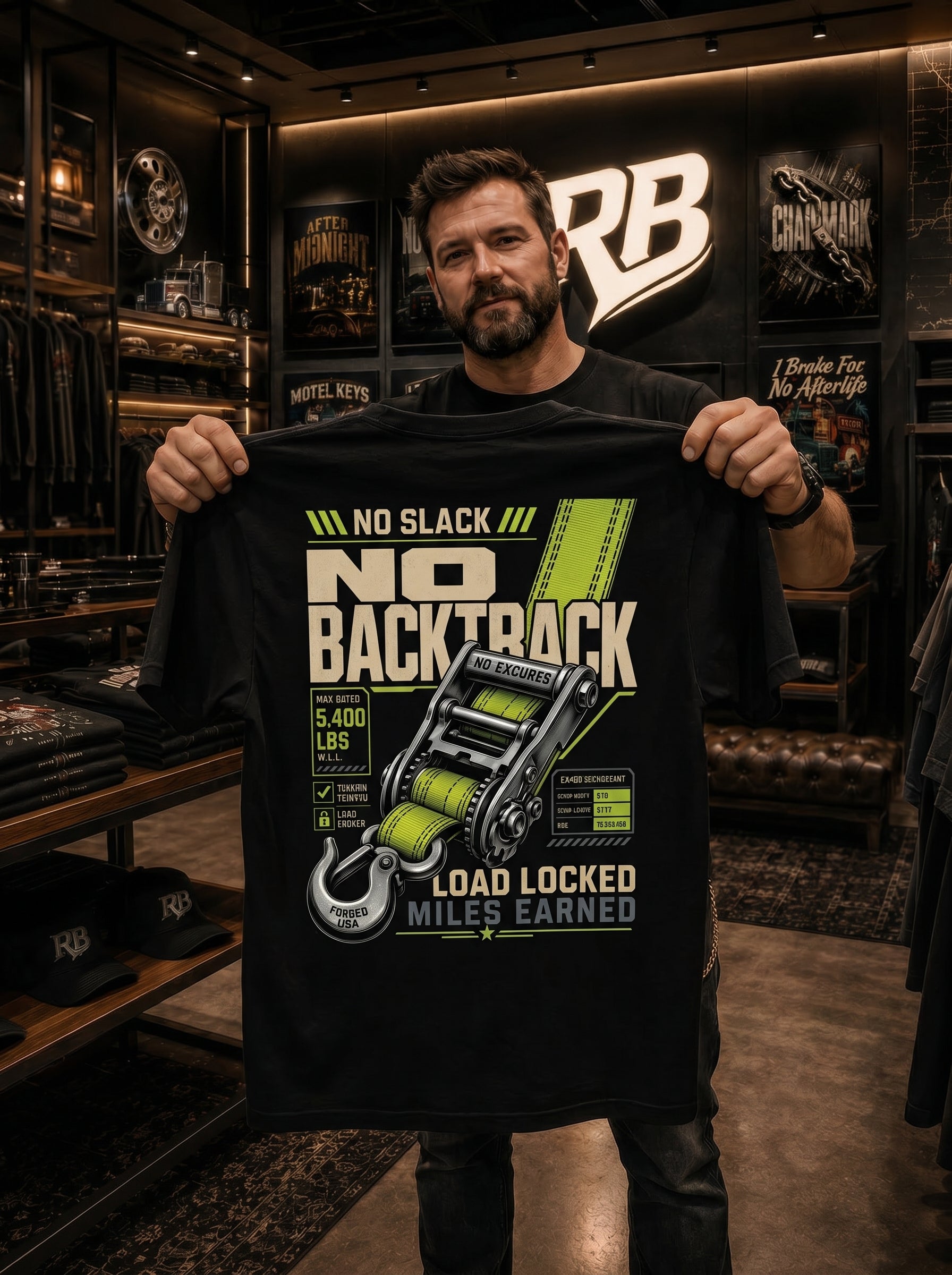 No Backtrack - Premium Tee New