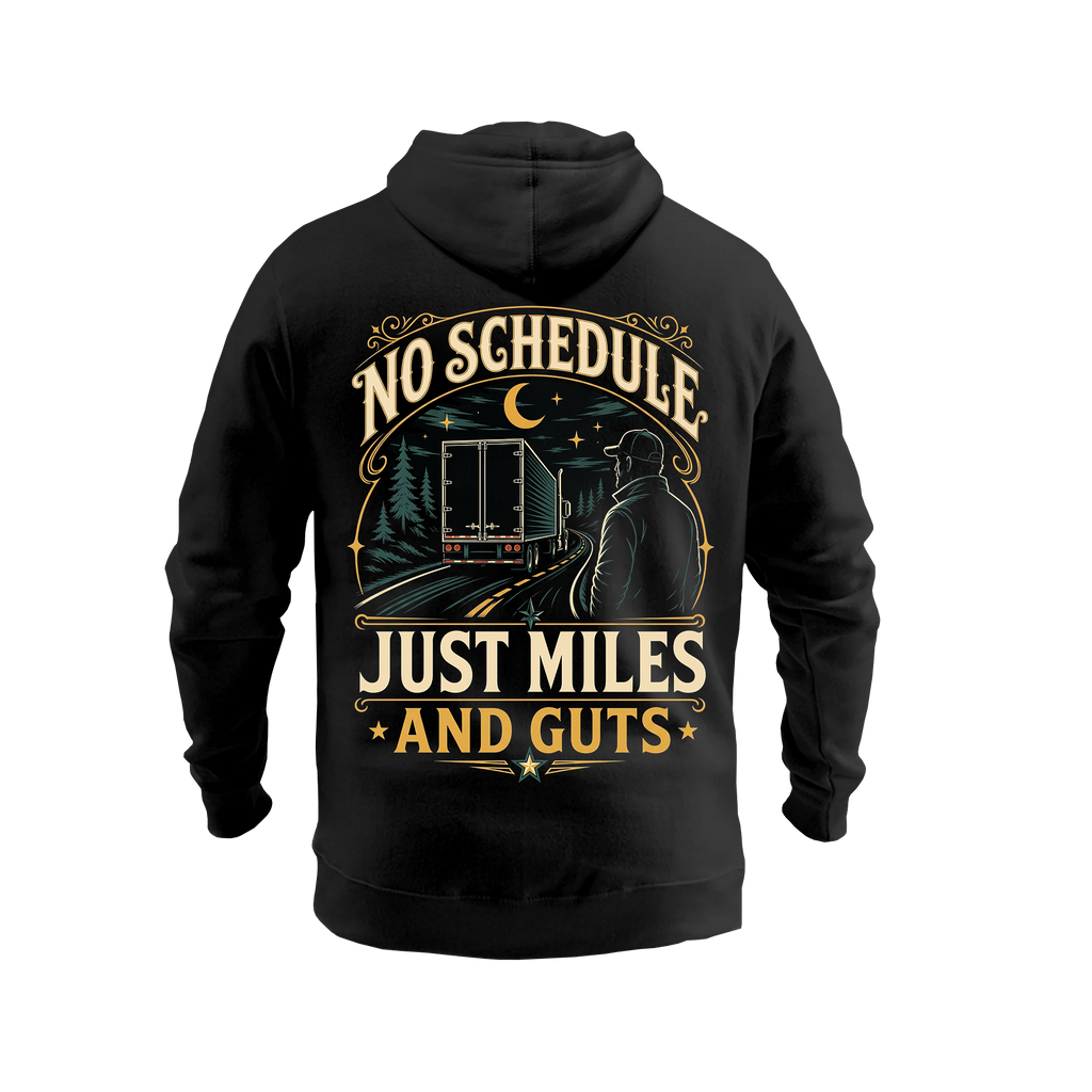 No Schedule Just Miles – Hoodie