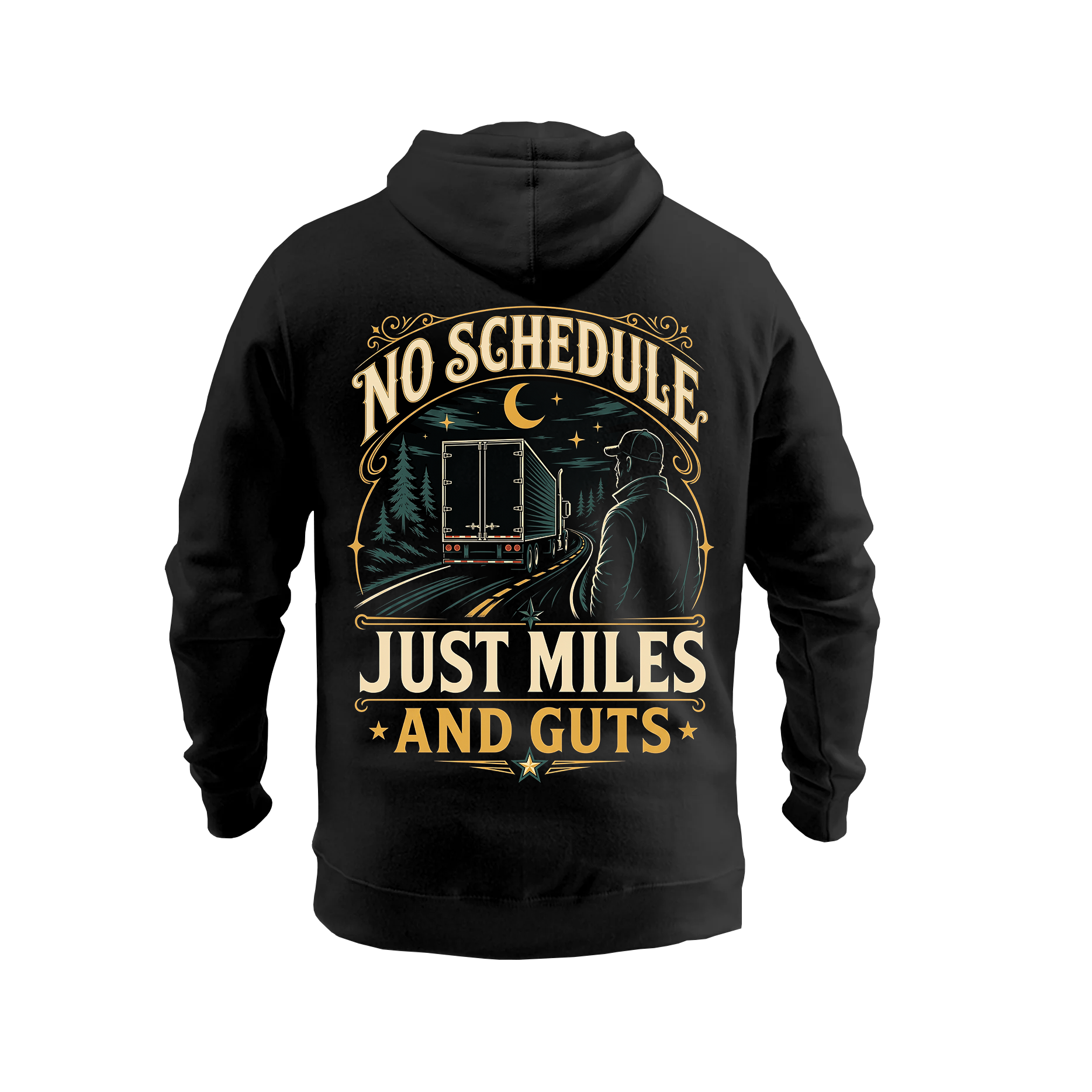 No Schedule Just Miles – Hoodie
