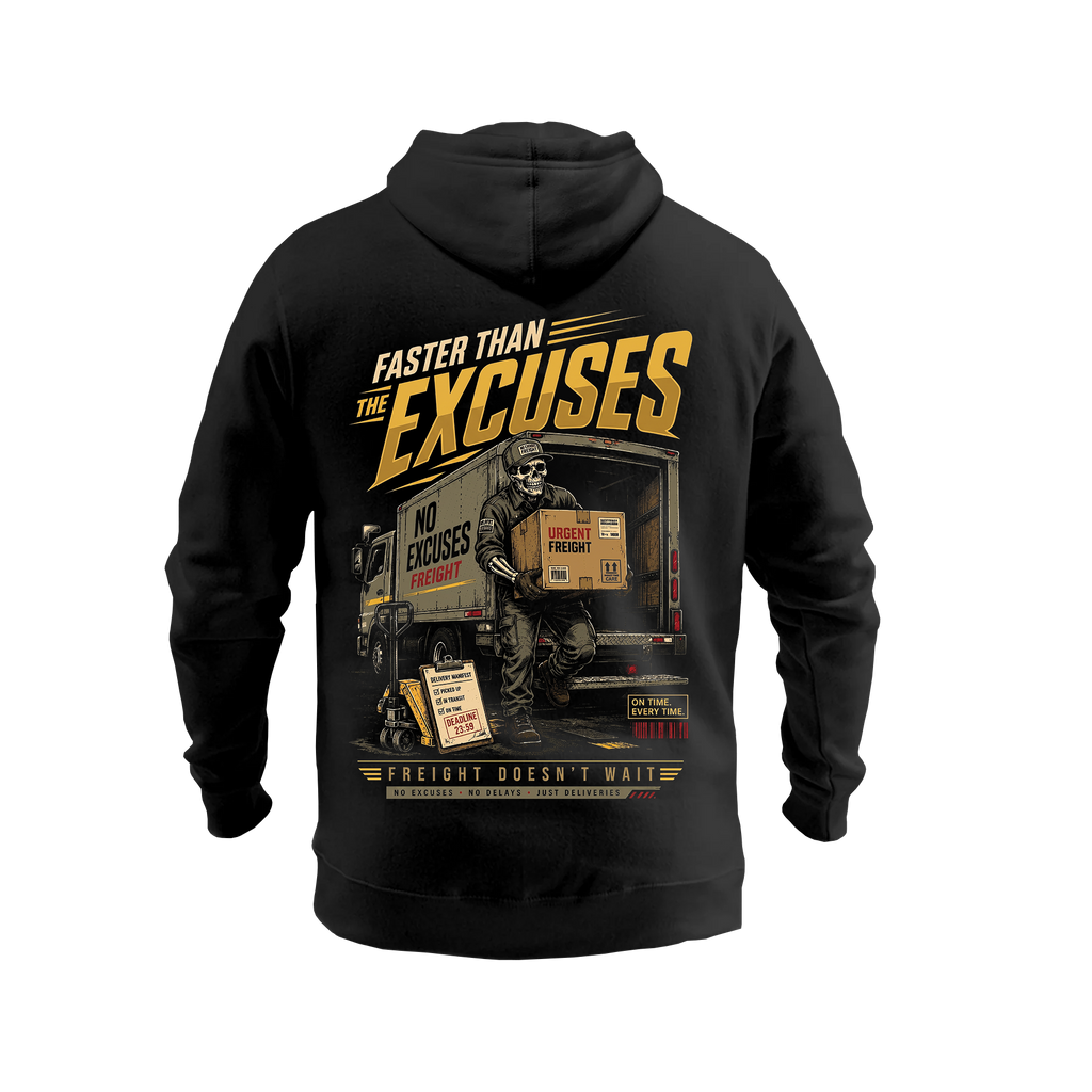 Faster Than The Excuses – Hoodie