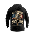 Stars, Stripes & State Lines –Hoodie