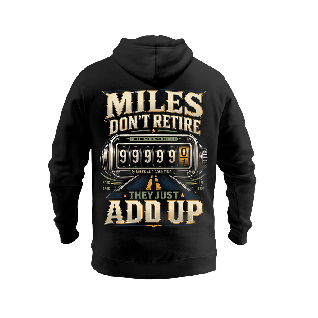 Miles Don’t Retire – Hoodie