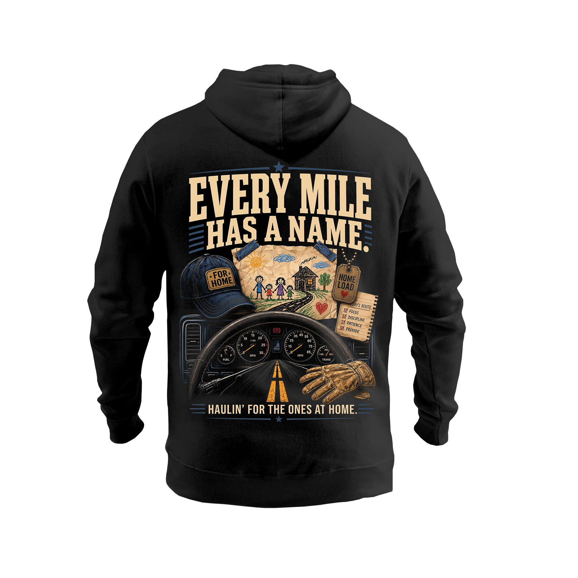 Every Mile Has A Name – Hoodie