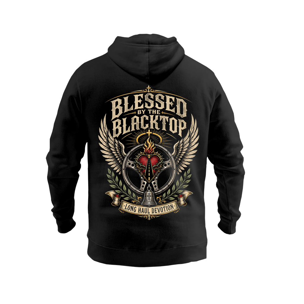 Blessed By The Blacktop – Hoodie