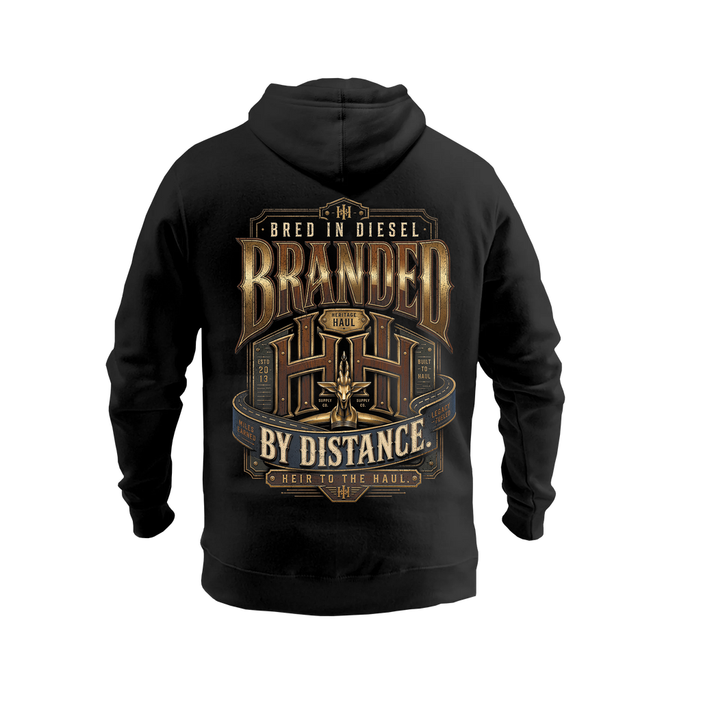 Branded By Distance – Hoodie