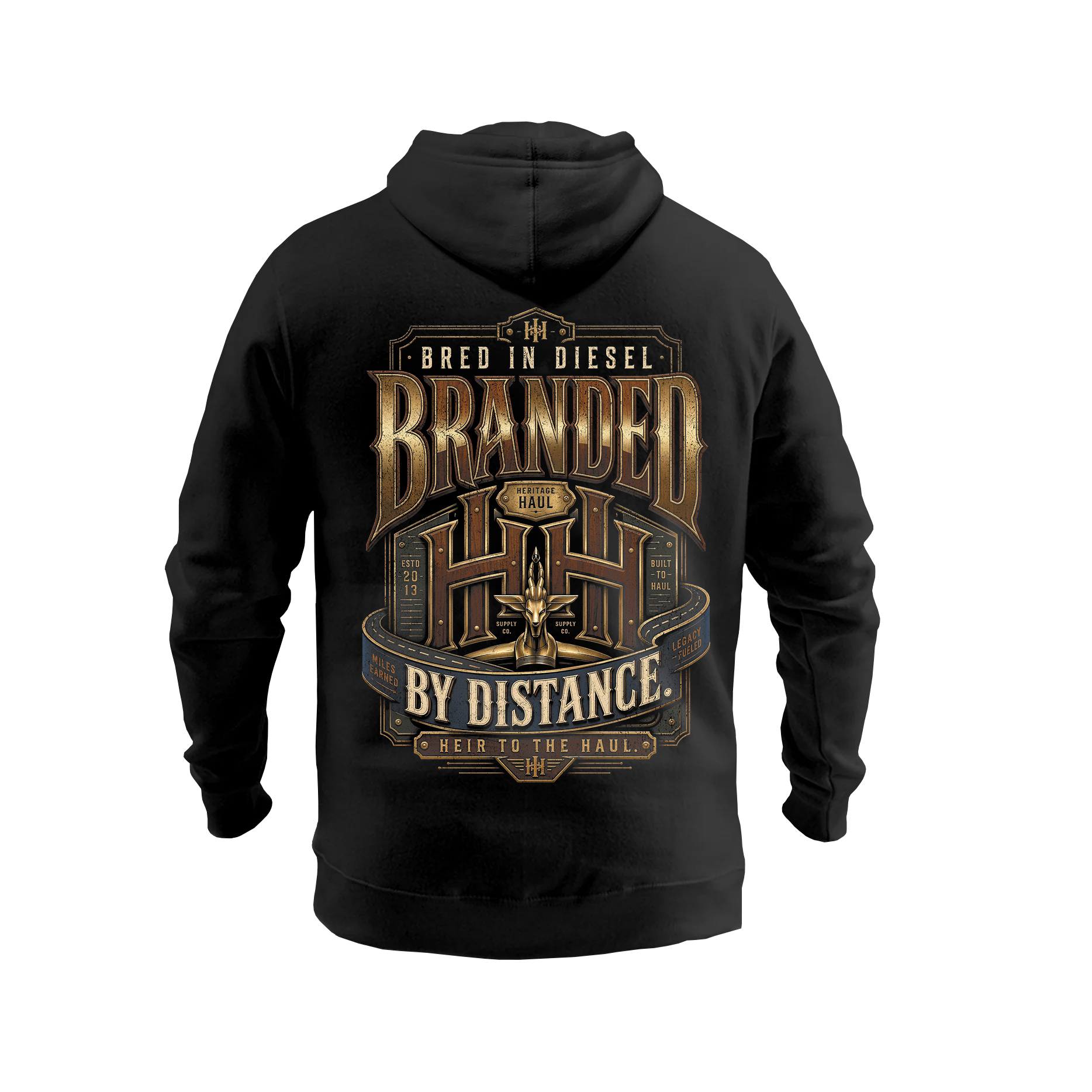 Branded By Distance – Hoodie