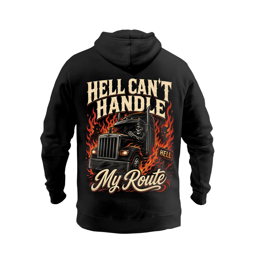 Hell Can’t Handle My Route – Hoodie