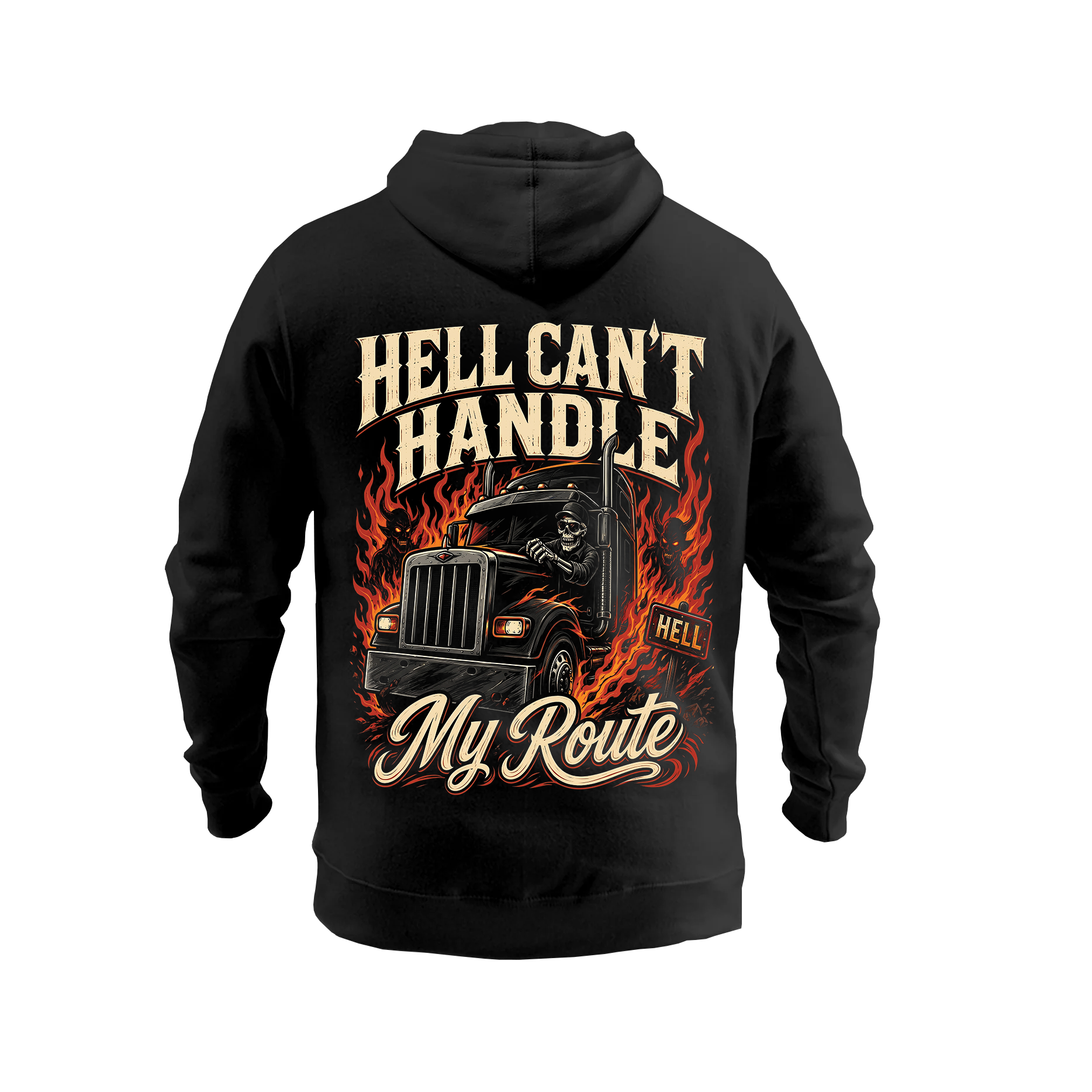 Hell Can’t Handle My Route – Hoodie
