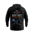 Night Shift Sees All – Hoodie
