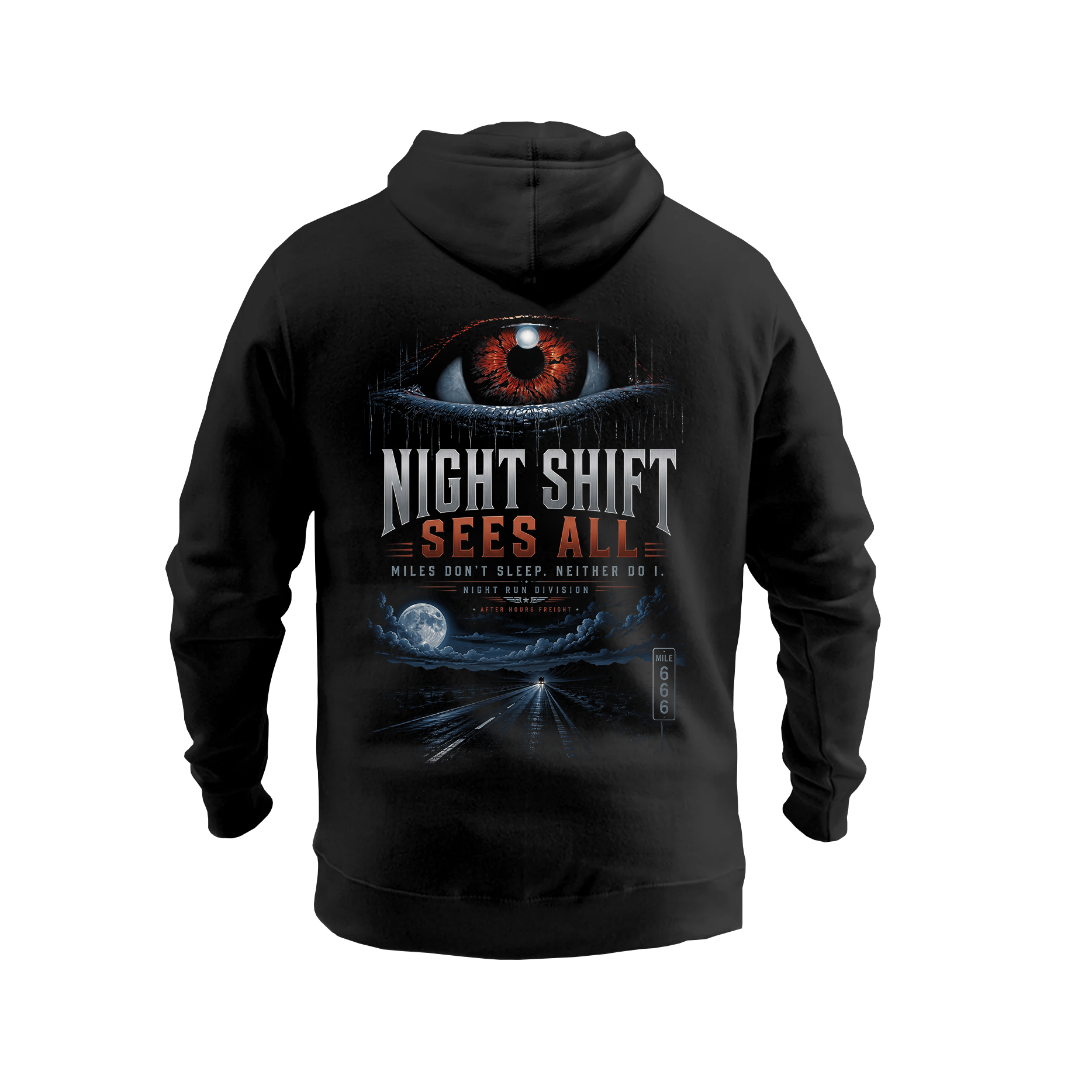 Night Shift Sees All – Hoodie