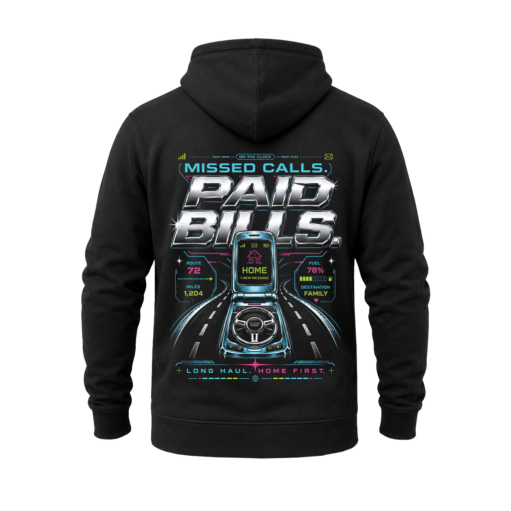 Missed Calls Paid Bills – Hoodie