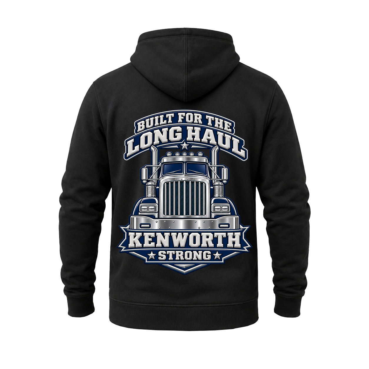 Built For The Long Haul Kenworth Strong – Hoodie