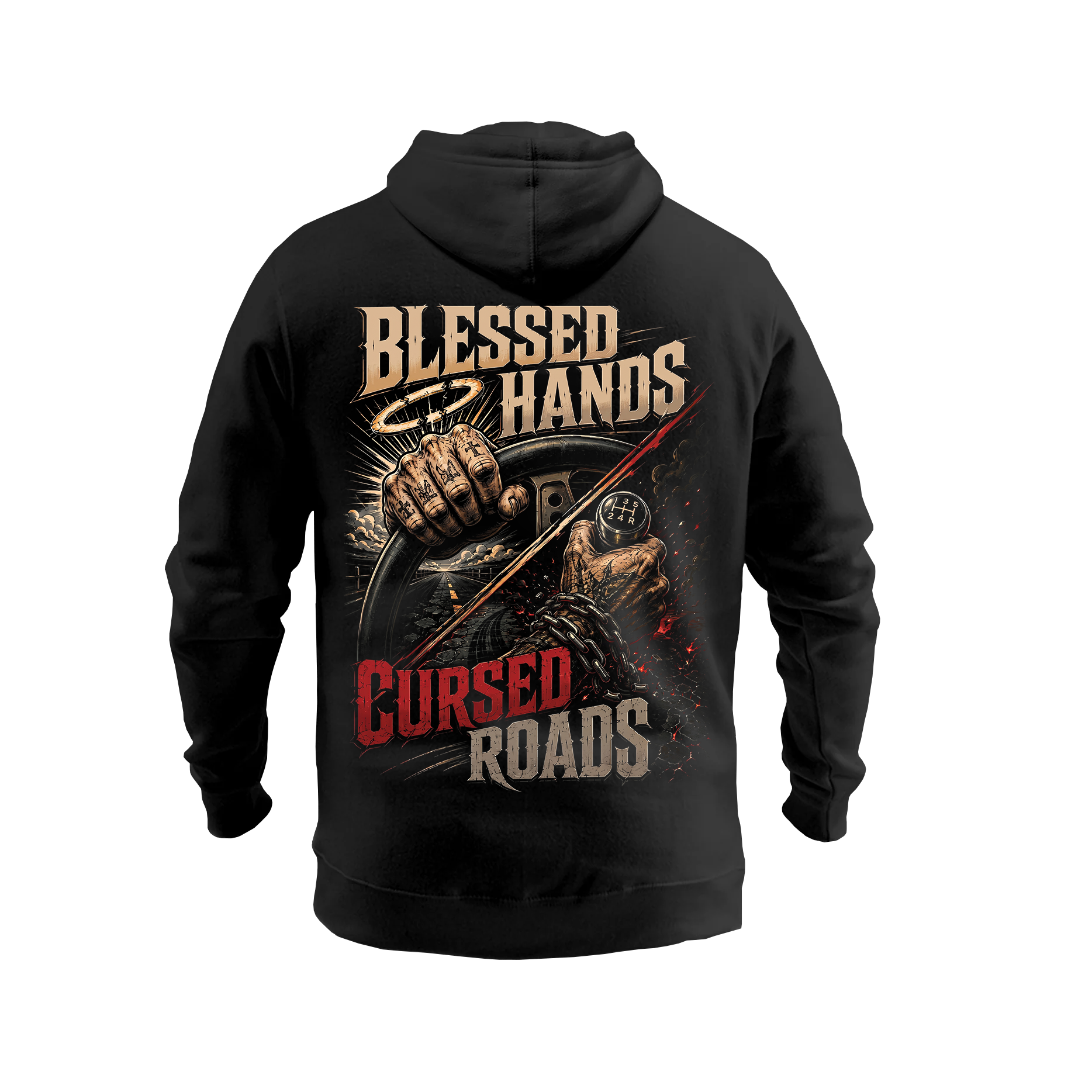 Blessed Hands. Cursed Roads - Hoodie