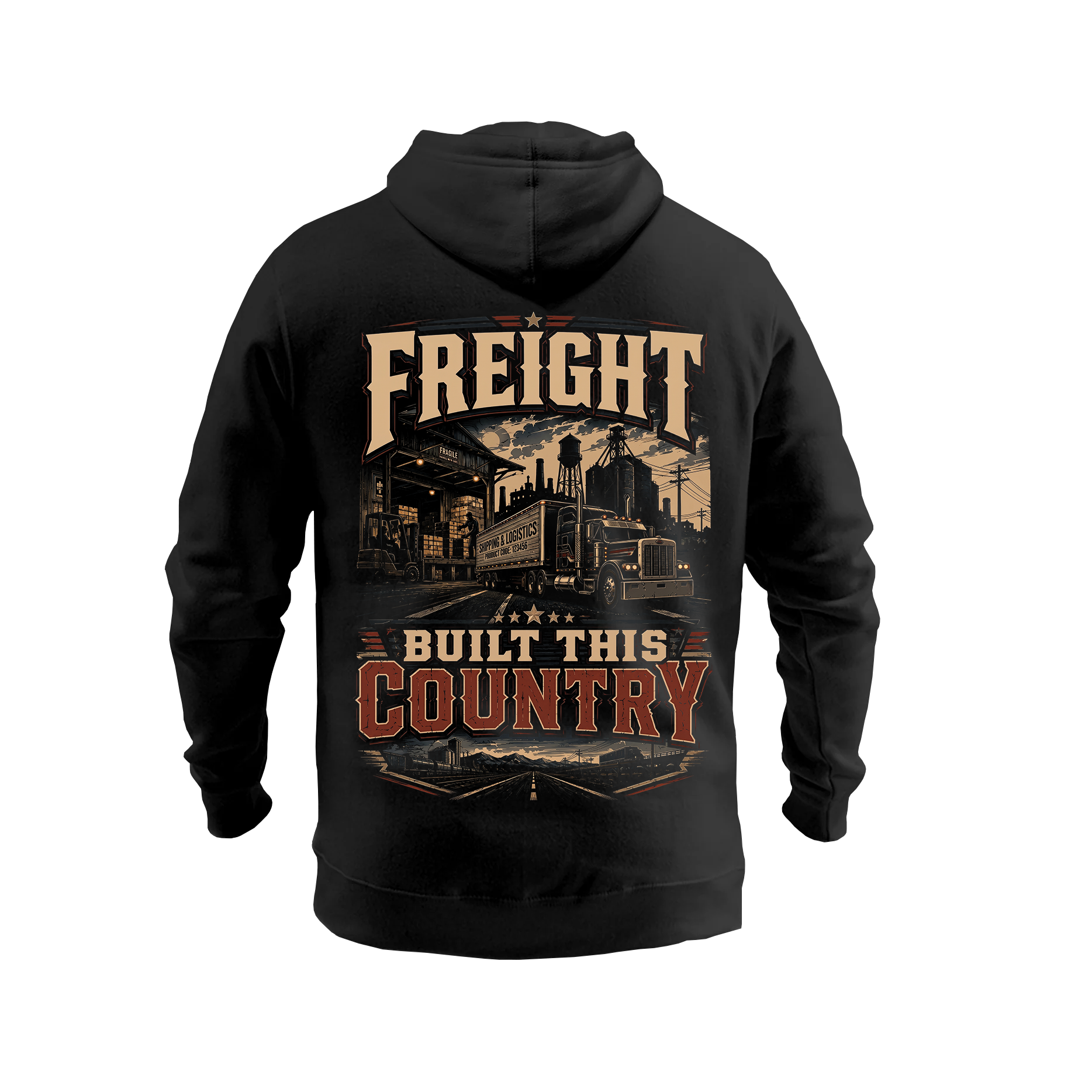 Freight Built This Country - Hoodie