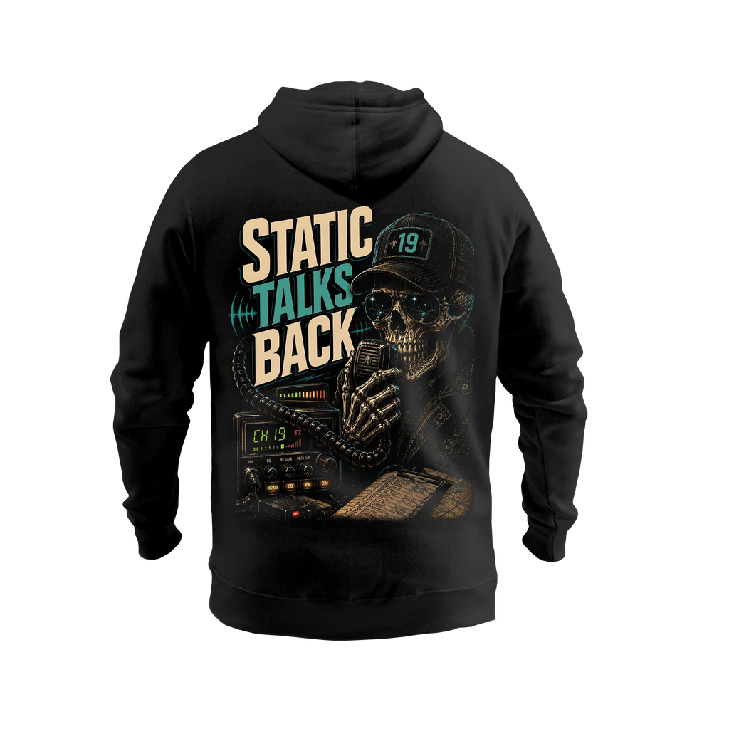 Static Talks Back - Hoodie