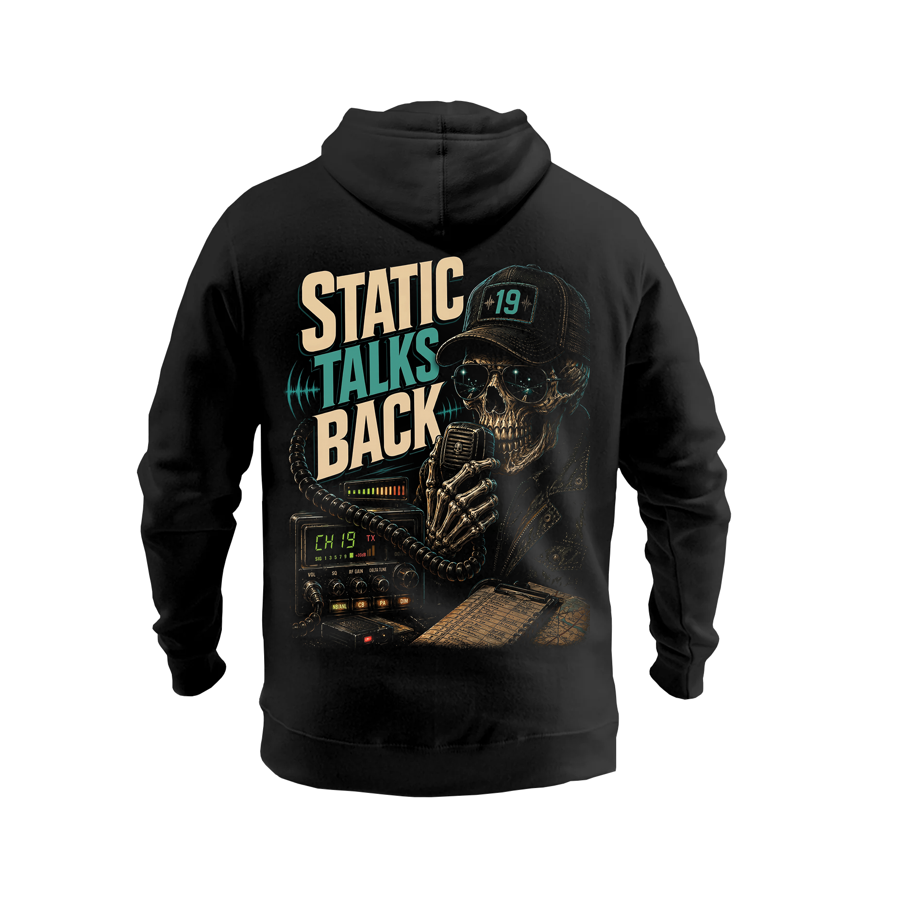 Static Talks Back - Hoodie