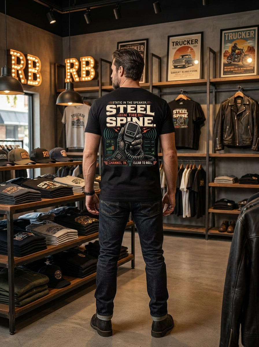 Steel In The Spine - Premium Tee New